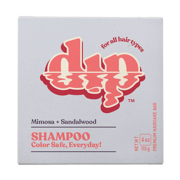 Dip Shampoo Bar: Color Safe, Everyday - Mimosa & Sandalwood for wholesale by Dip