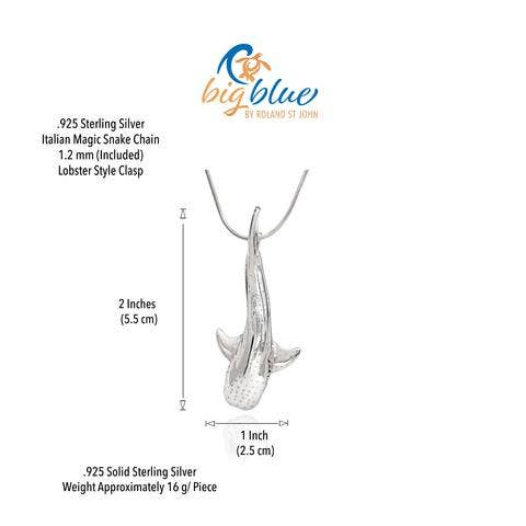Big Blue by Roland St John - Vente Colliers à pendentif - Requin baleine3