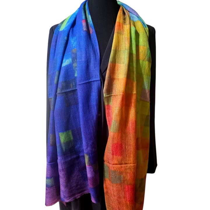 Happy Lona - Wholesale Scarf - Men's - Pixel Party8