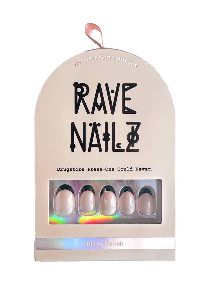 Disco French Nailz for wholesale by Rave Nailz