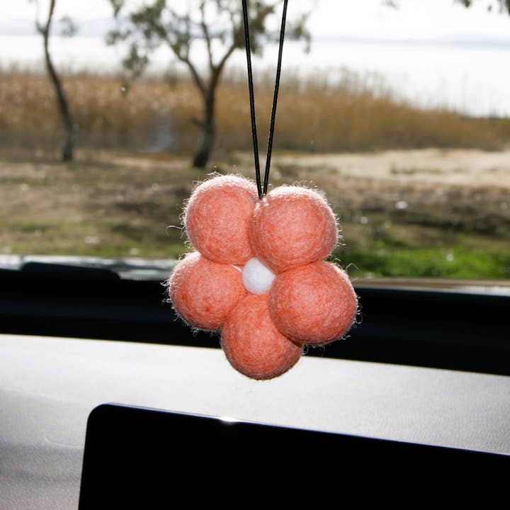 FRESH BallZ - Wholesale Car Freshener - Women's - Peach Daisy2