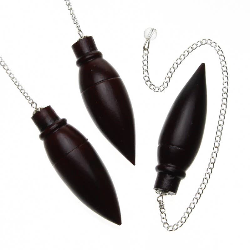 UniArt - Wholesale Spiritual Stone/Crystal - Wooden Pendulum7