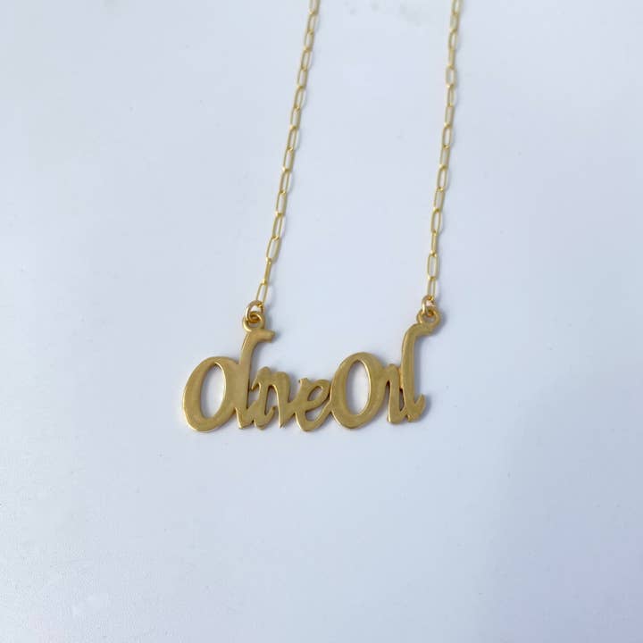 Olivenolie halskæde for engroshandel hos Dear Elaan jewelry