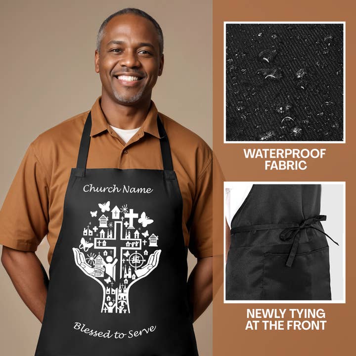 Gradzo - Wholesale Apron - Custom Kitchen Apron – Personalized Christian Design