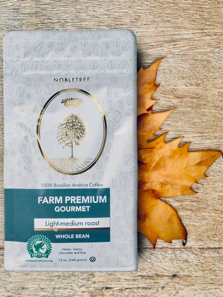 Nobletree "Farm Premium Micro-lot" Light/Med Roast Coffee for wholesale by Nobletree Coffee
