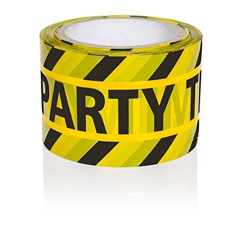 Tapix - Wholesale Party Sign/Banner - Party Time! Party Tape 3" x 300' Ft3