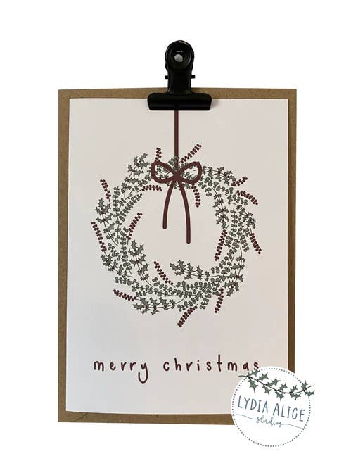 Kerstkrans voor wholesale door Lydia Alice Studios