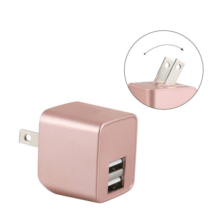 LAX Gadgets - Wholesale Portable Charger - Ultra-Compact Dual USB Wall Charger – Retail Packaging13