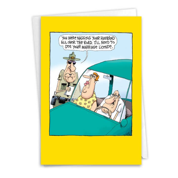 NobleWorks - Wholesale Anniversary Card - Anniversary Card - Nagging Wife4