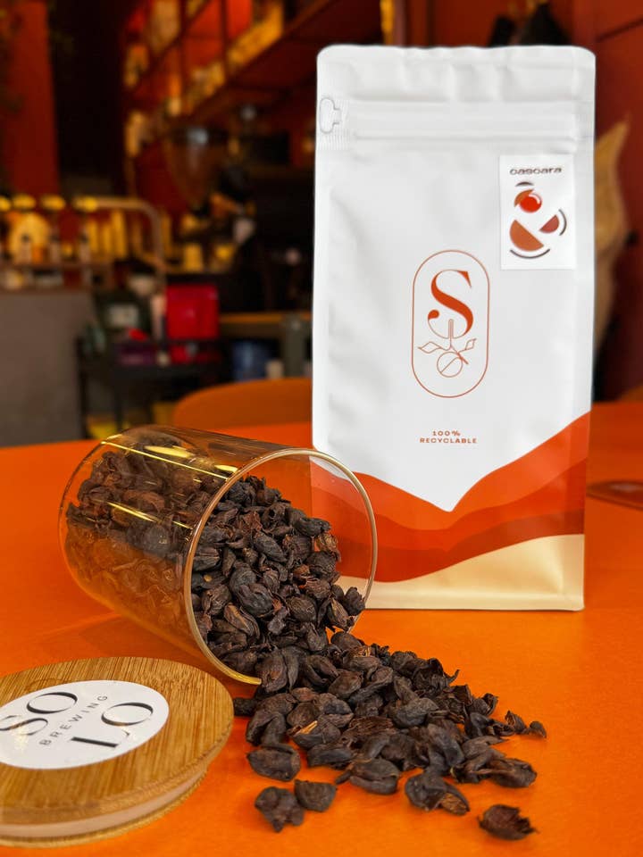 Cascara Burundi Migoti 100g Infusie Koffie voor wholesale door So Lo Brewing Coffee Roasters