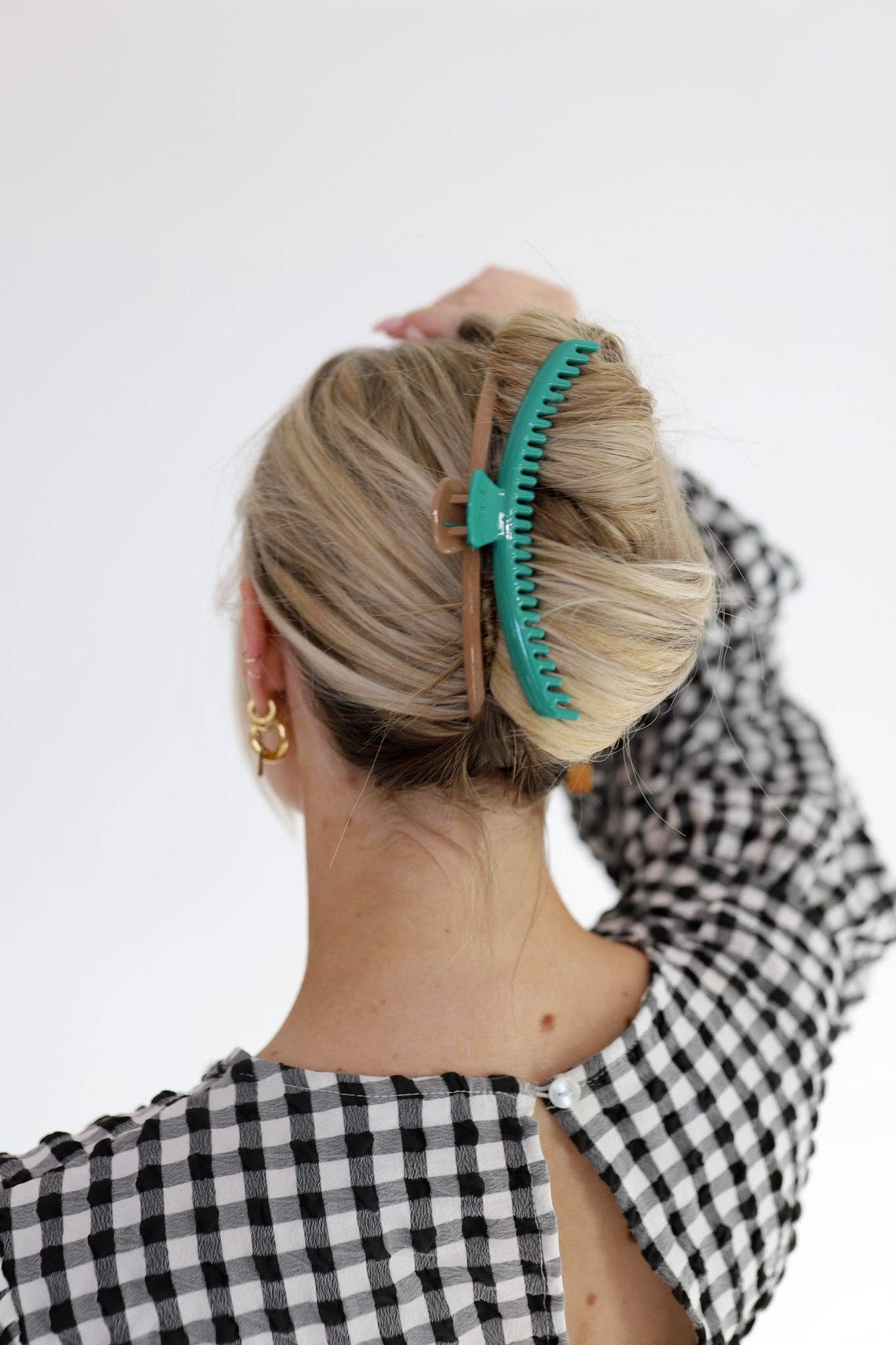 KAXI – Großhandel Haarclip – Damen – ZWEIFARBIGER GLÄNZENDER ORIGINAL HALTE-ALLES-KLAUE29