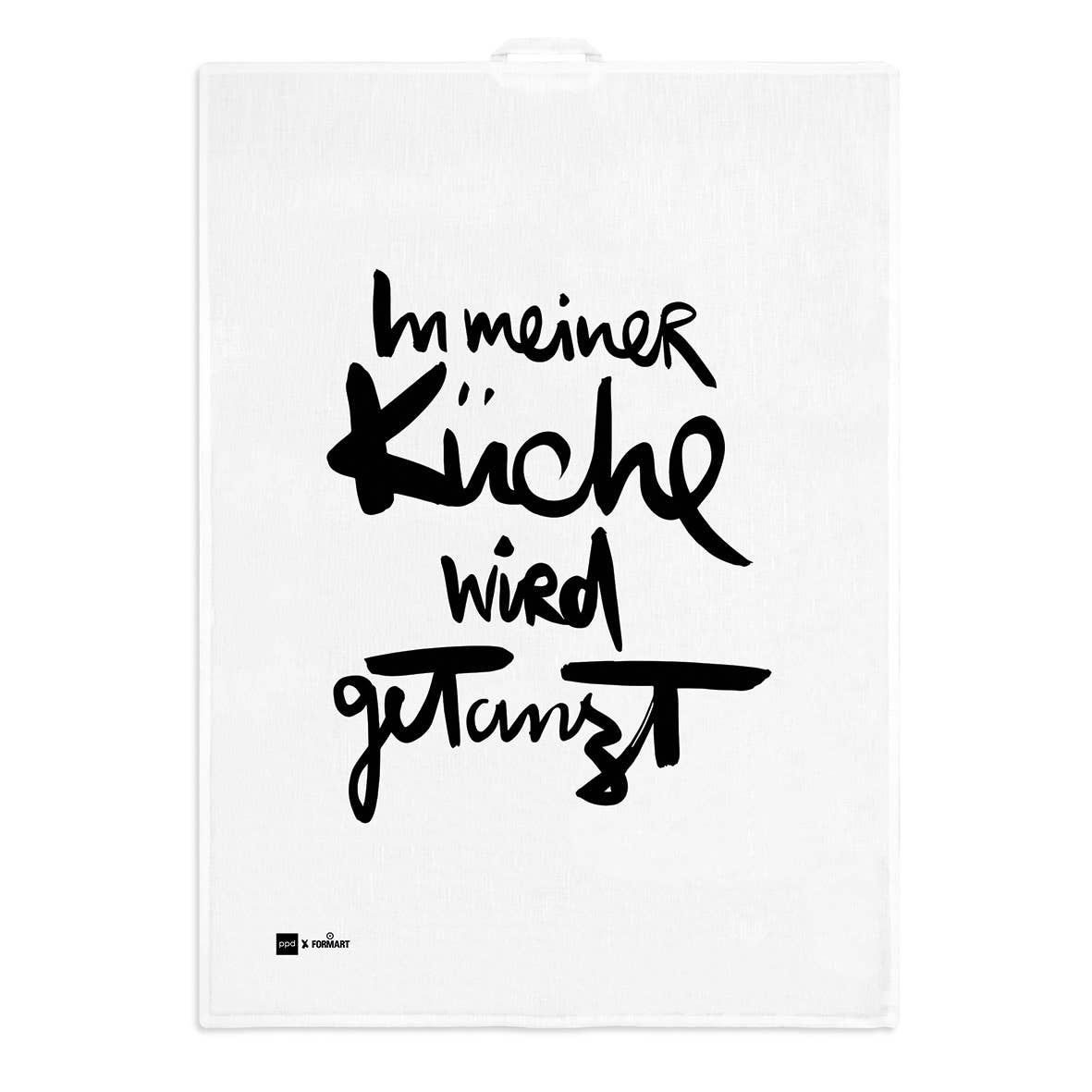 ppd Paperproducts Design GmbH - Wholesale Tea Towel - Dancing is done kitchen towel0