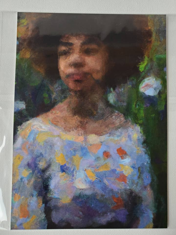 Monet Noir kunstdruk voor wholesale door Blacartistry