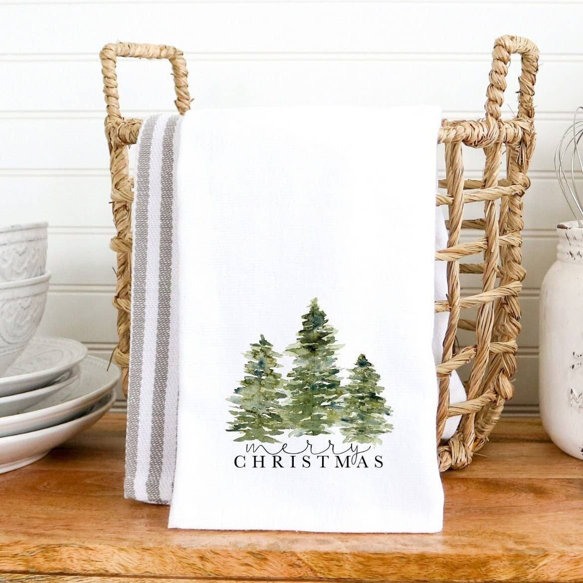 Fernville Creations - Wholesale Hand Towel - Christmas Tree Holiday Hand Towel & Bath/Kitchen Decor2