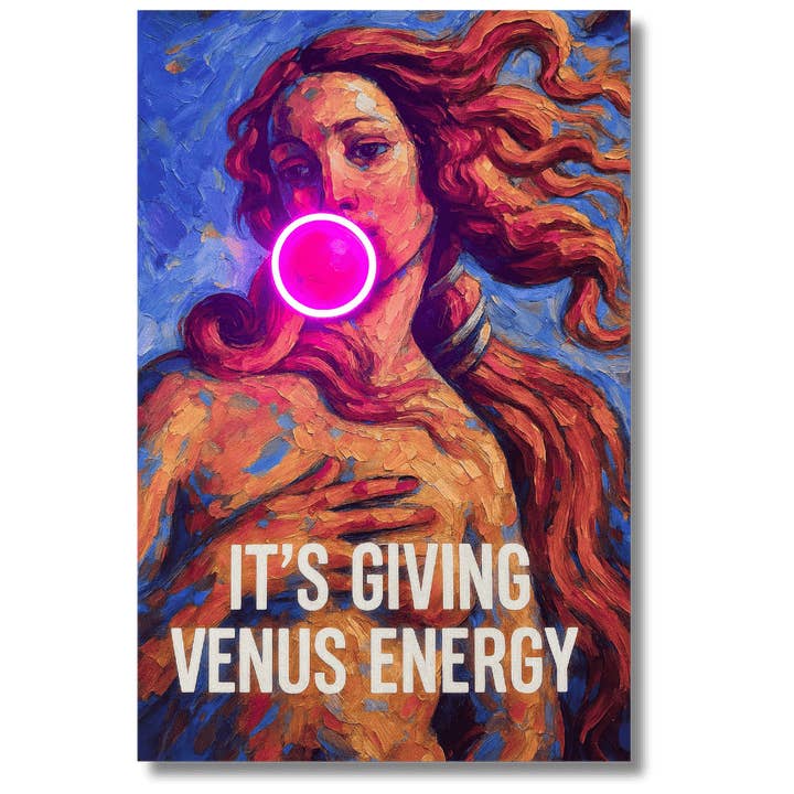 Purple Venus Bubble| LED Wall Art for wholesale on Faire1