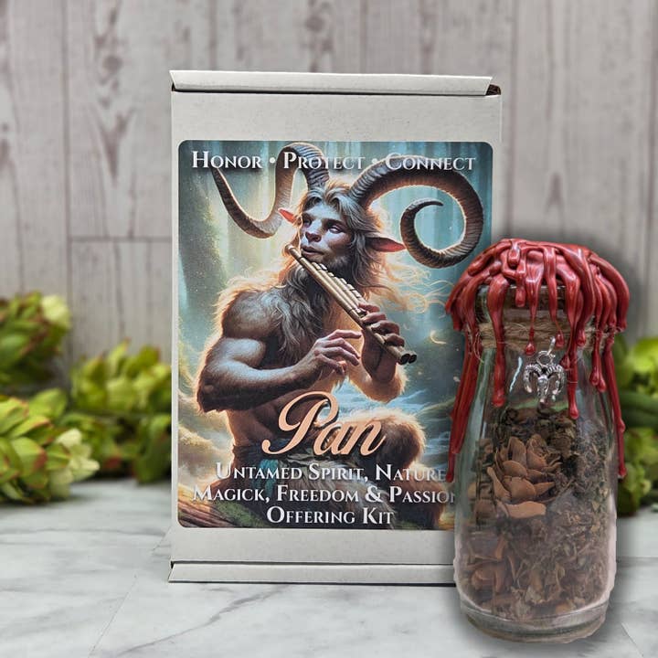 Pan Ritual Kit – Wild Nature, Music & Ecstasy Altar Kit for wholesale by Mystical Roots