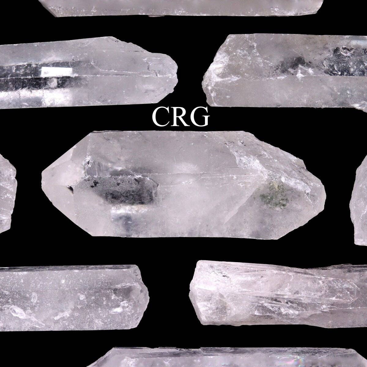 Crystal River Gems LLC - Wholesale Spiritual Stone/Crystal - Clear Quartz Points Size (7 to 20 cm)1