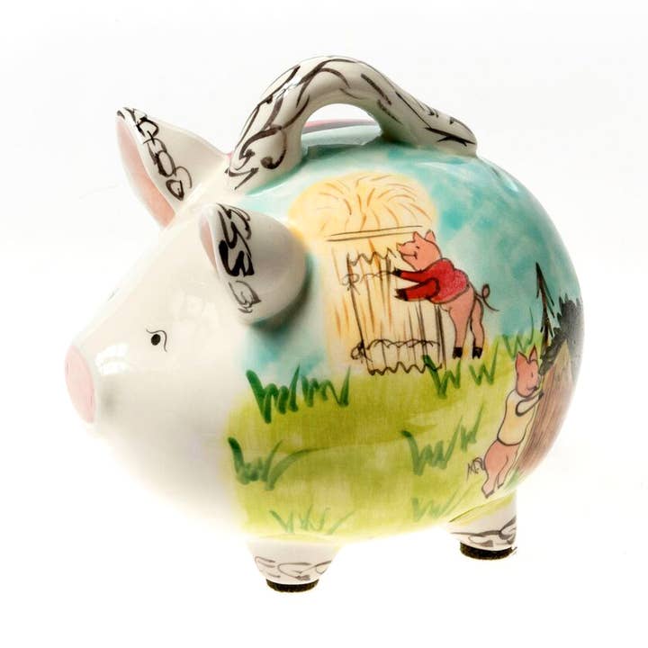 PiggyBank Express - Wholesale Money/Piggy Bank - 3 Little Pigs Piggy Bank0