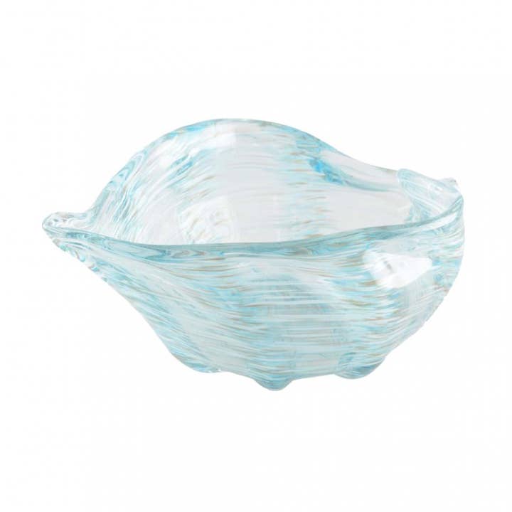 Blue ocean shell dish 29x17.5x9.5cm for wholesale by AULICA