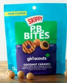 Shop The King - Wholesale Cookie - Skippy Peanut Butter Bites Girl Cnut Caramel 5.5 oz 08ct0
