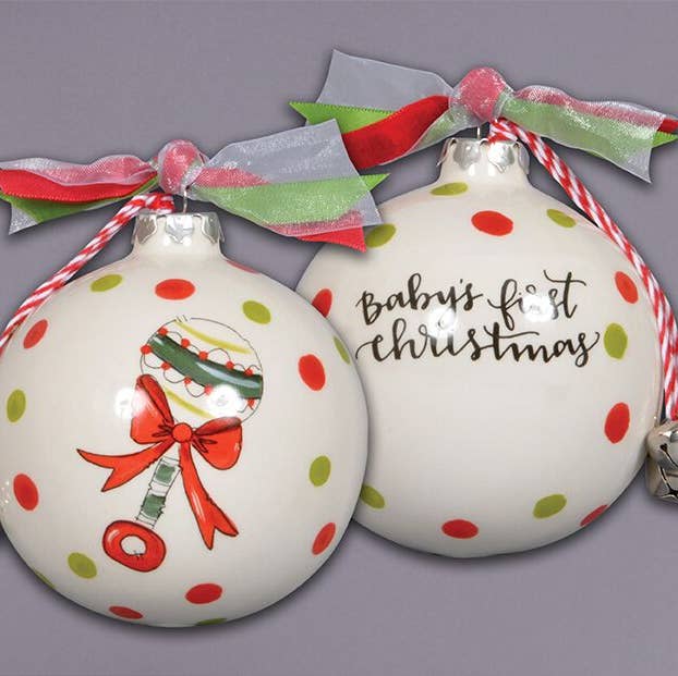 Baby First Ornament for wholesale by MAGNOLIA LANE