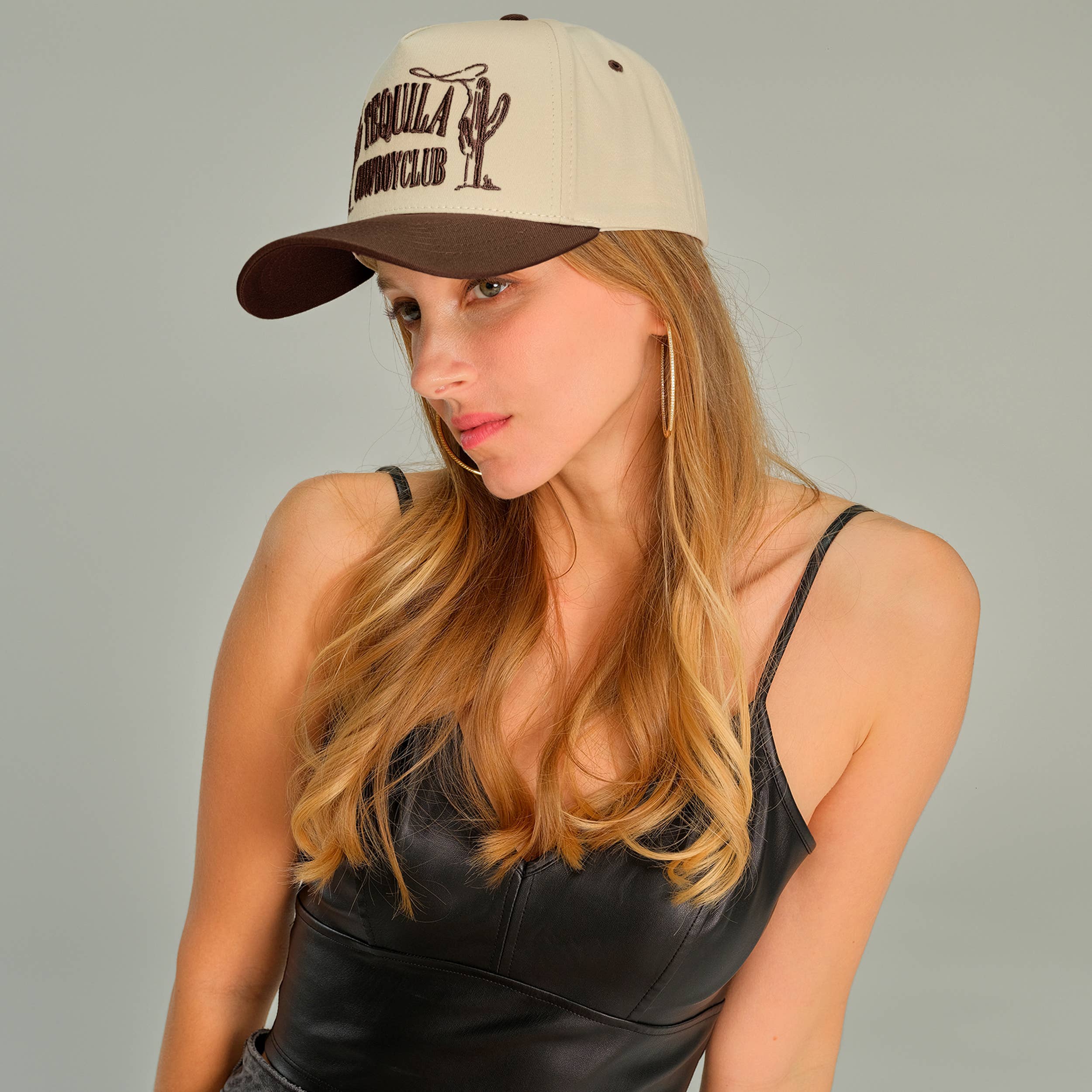 Hana - Wholesale Trucker Hat - Women's - C.C TEQUILA COWBOY CLUB Cotton Trucker Cap8