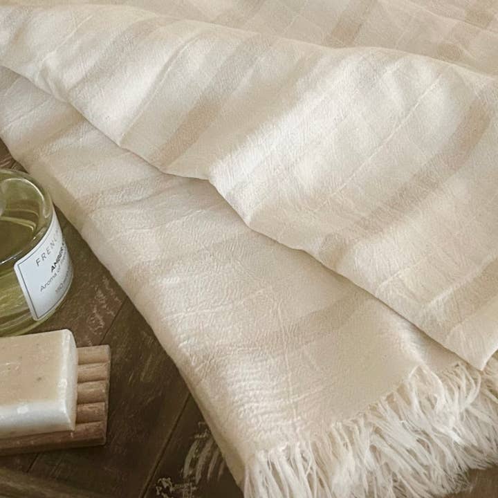 TranquilUSA - Wholesale Swim Top - Women's - Linen Cotton Turkish Towel- Sarong/Beach Coverup1