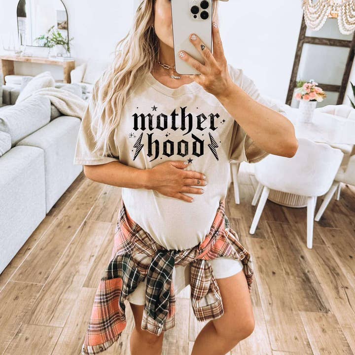 Motherhood Graphic Tee for wholesale by Savage Rebel Co.