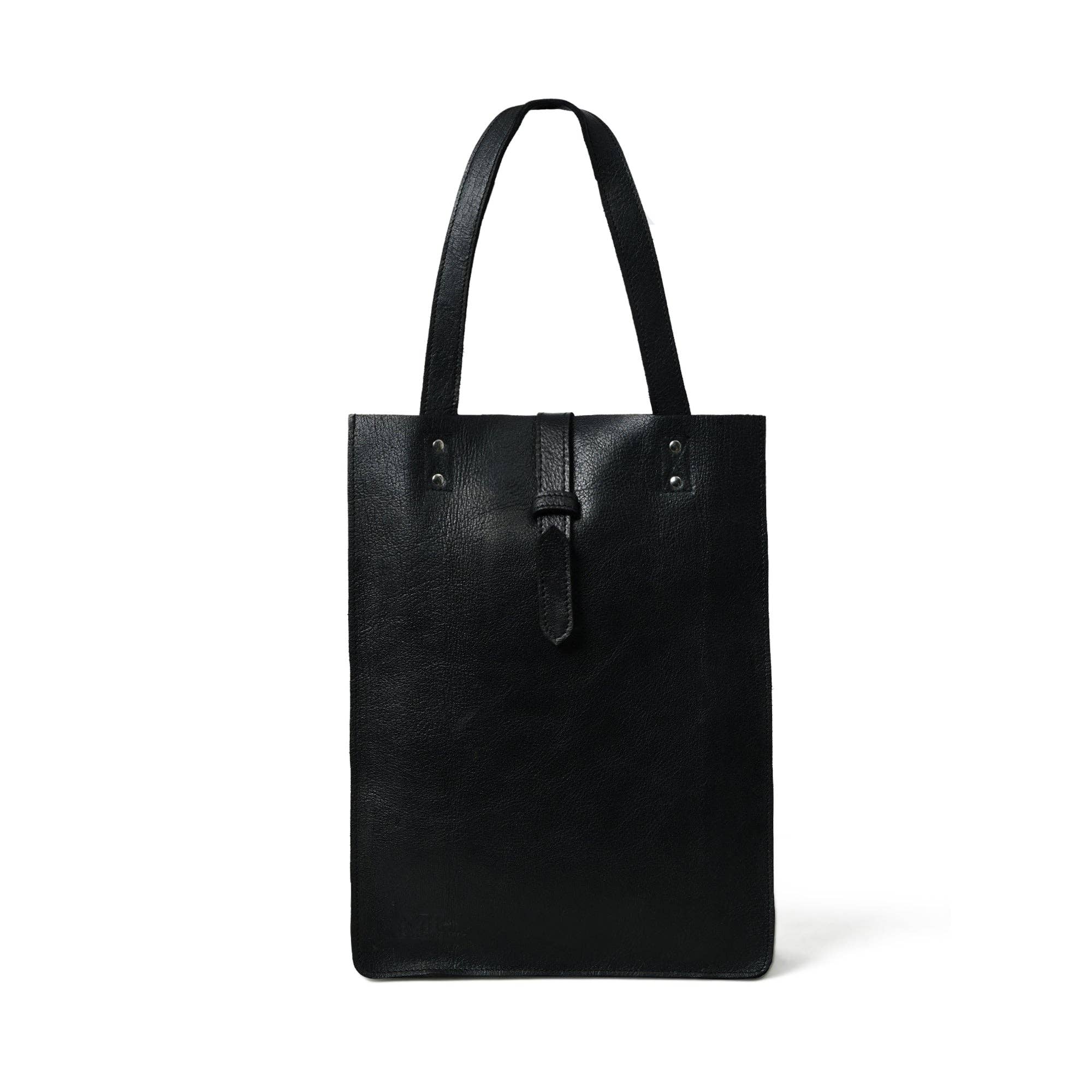 Classy Leather Bags - Wholesale Tote Bag - Women's - Ebony Elegance Leather Tote4