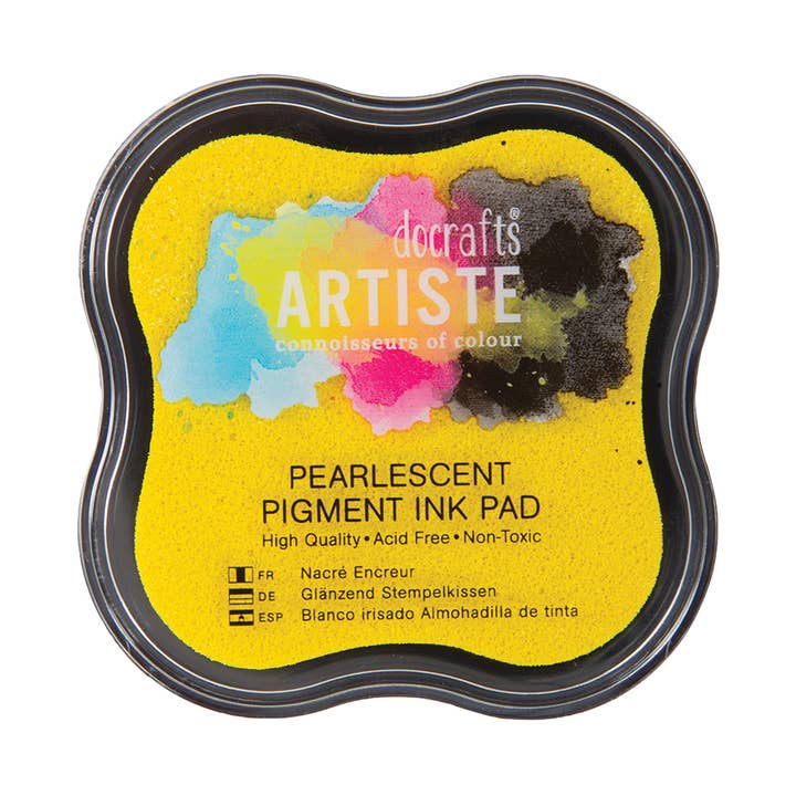Bloc de tinta pigmentada Artiste, color dorado perlado para venta al por mayor de West Design Products