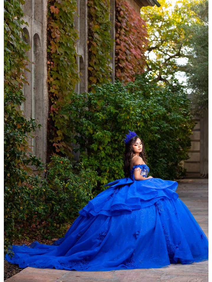 Chicas – Engroshandel Aftenkjole - Dame – Skulderfri quinceañera-kjole med korset CHF313225