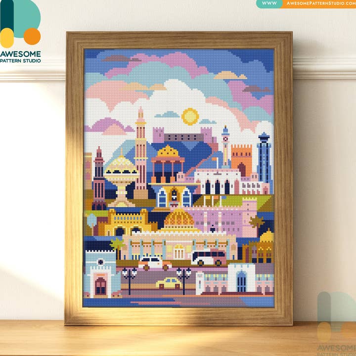 DS213-120x162 Muscat Oman, Diamantmalersæt for engroshandel hos Awesome Pattern Studio