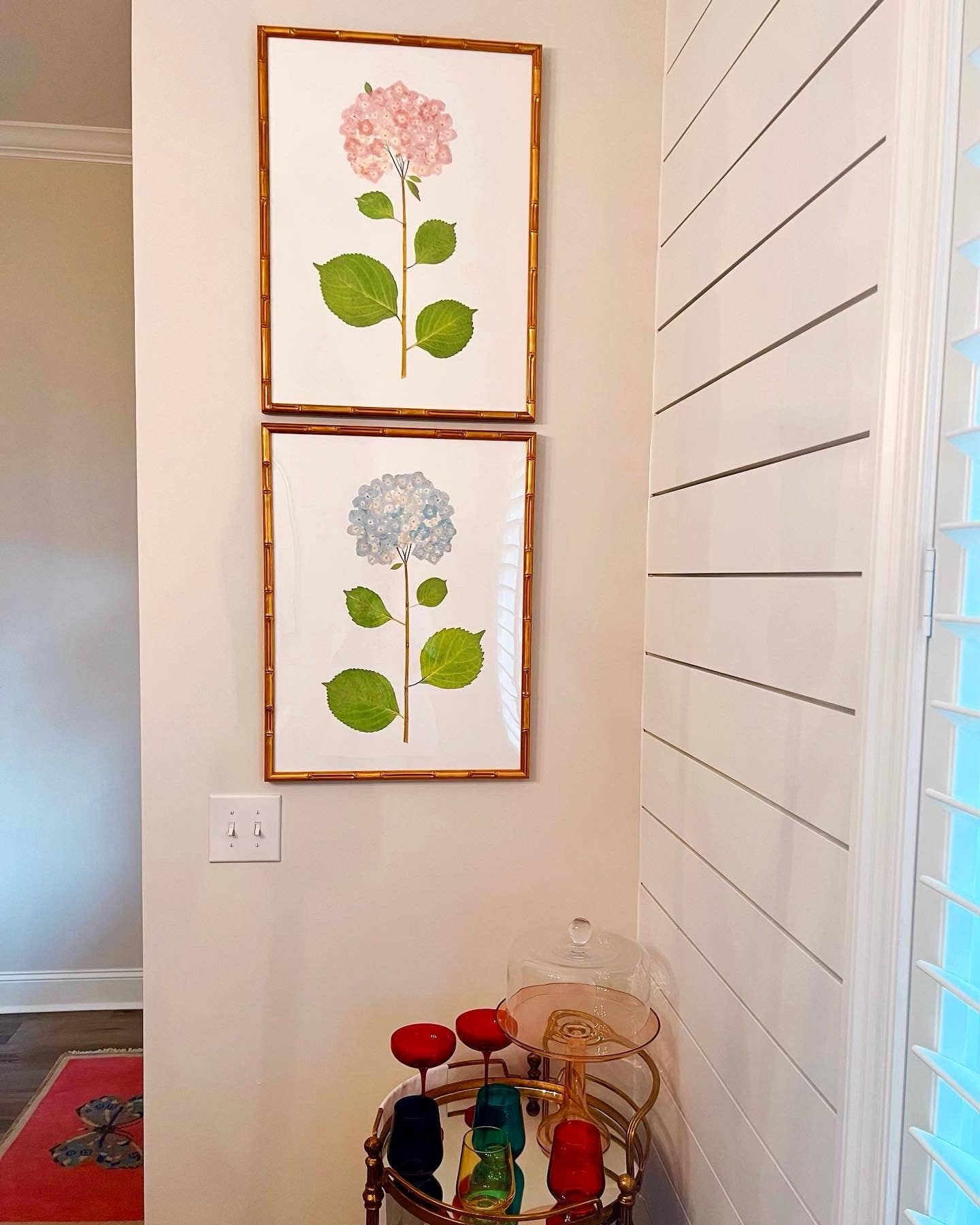 MK Decker Designs - Wholesale Gallery Wall Set - "Blush Hydrangea"5