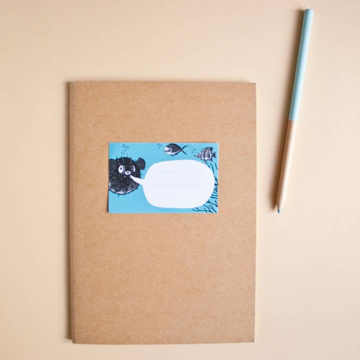 Katja Rub - Vendita all'ingrosso Adesivo - Set di 10 adesivi pesce palla3