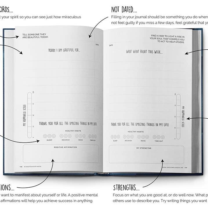 Kiwi Journals – Großhandel Tagebuch – Kinder – Resilient ME Dankbarkeitstagebuch für Jugendliche — Schaffen Sie Sonnenschein2