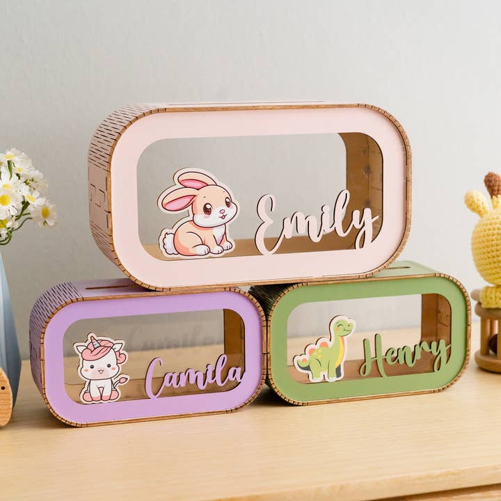 Tirelire pour bébé J58 pour la vente par BearCrafts