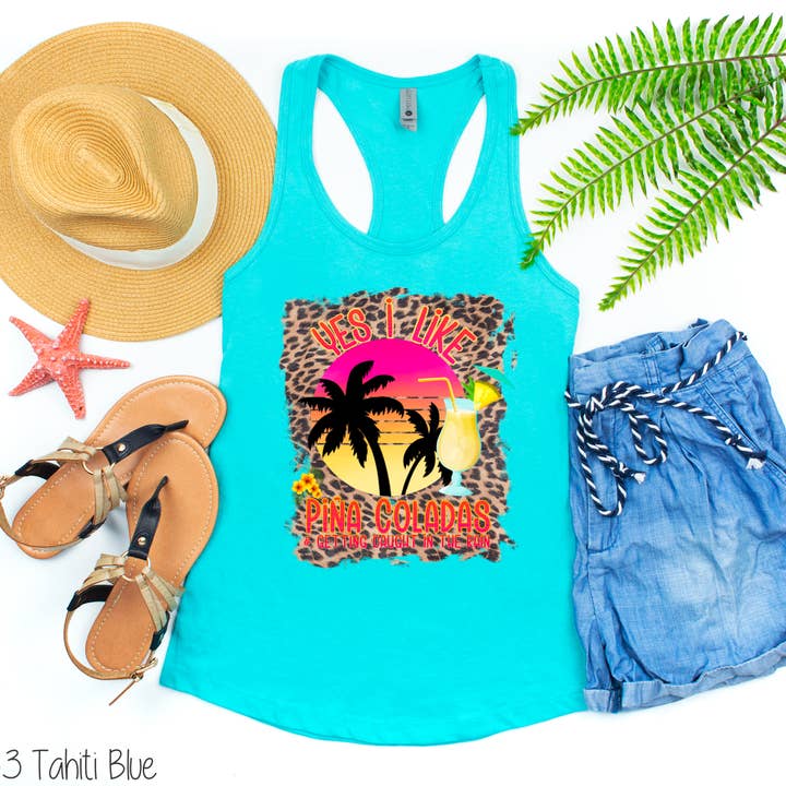 Bama Screens - Wholesale Sublimation Transfer - Yes I Like Pina Coladas #BS18012