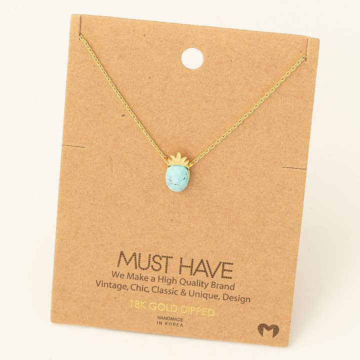 Ananashanger Ketting voor wholesale door Fame Accessories