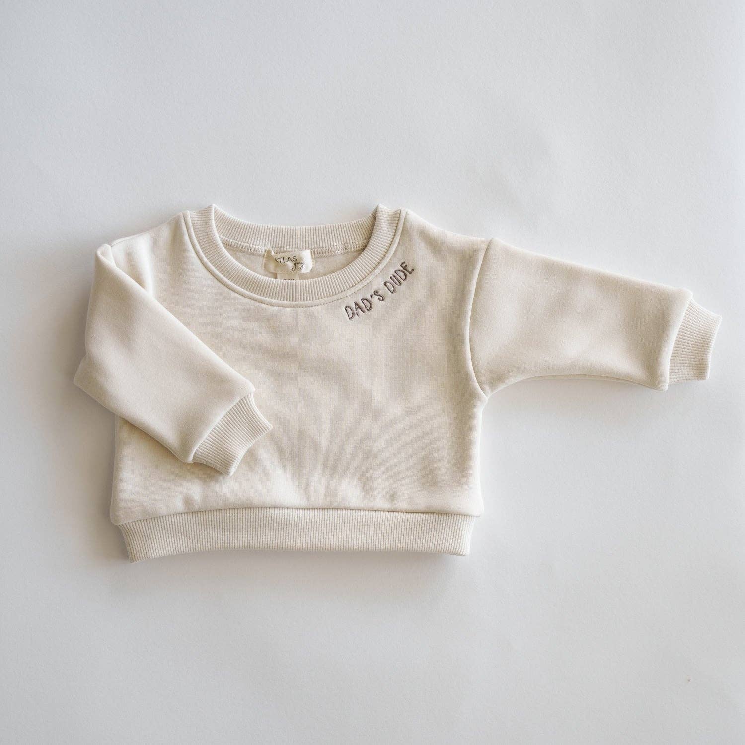 Atlas Grey - Wholesale Sweatshirt - Baby - Daddy's Girl/Dad's Dude Crewneck3