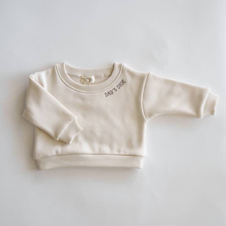 Atlas Grey - Wholesale Sweatshirt - Baby - Daddy's Girl/Dad's Dude Crewneck3