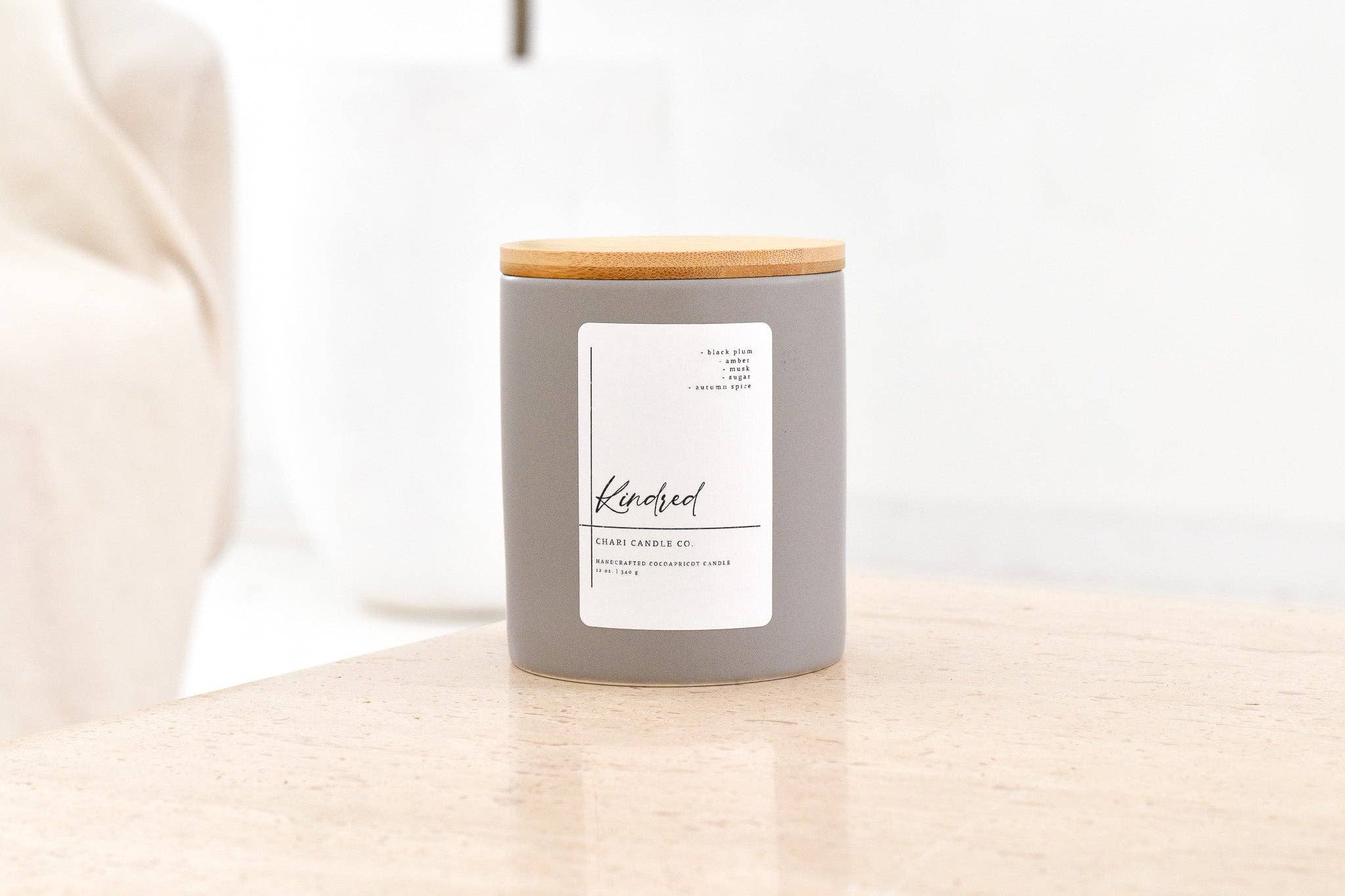 Chari Candle Co. - Wholesale Jar/Filled Candle - Kindred2