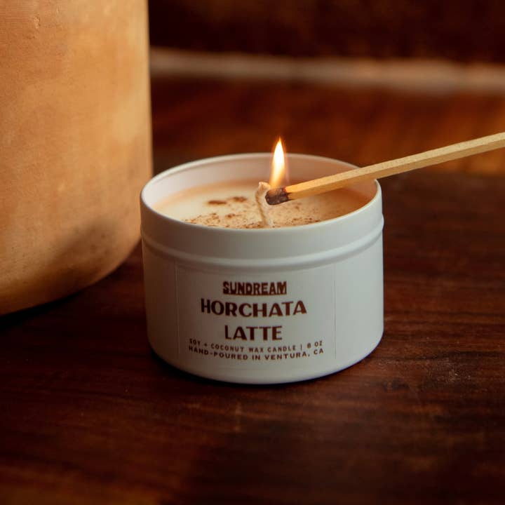 Sundream - Wholesale Jar/Filled Candle - Horchata Latte - 8oz Candle