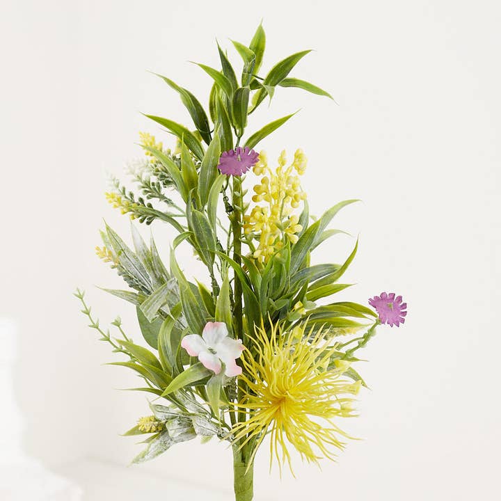 Rociador Floral de Mezcla Primaveral Artificial de 17" para venta al por mayor de Factory Direct Craft