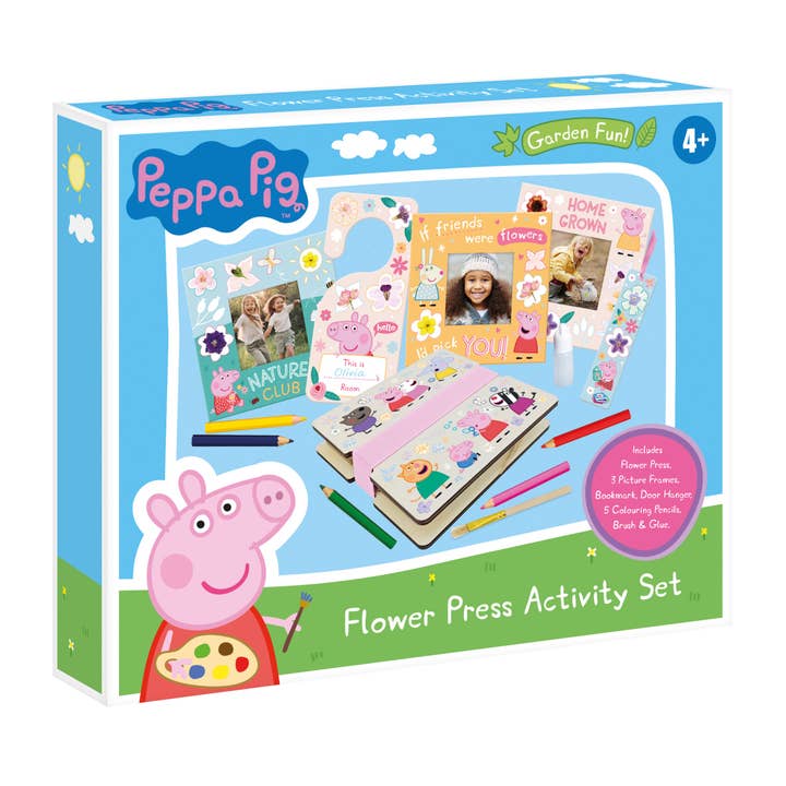 Ensemble d'activités de presse à fleurs Peppa Pig pour la vente par Robert Frederick Ltd