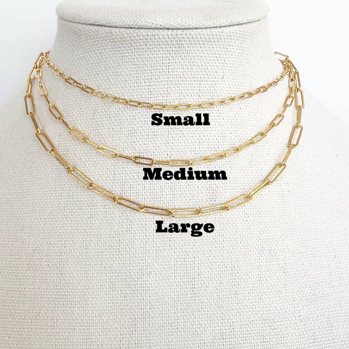 Jeny Baker Designs - Wholesale Link & Chain Necklace - Box Chain Layering, Small and Medium3