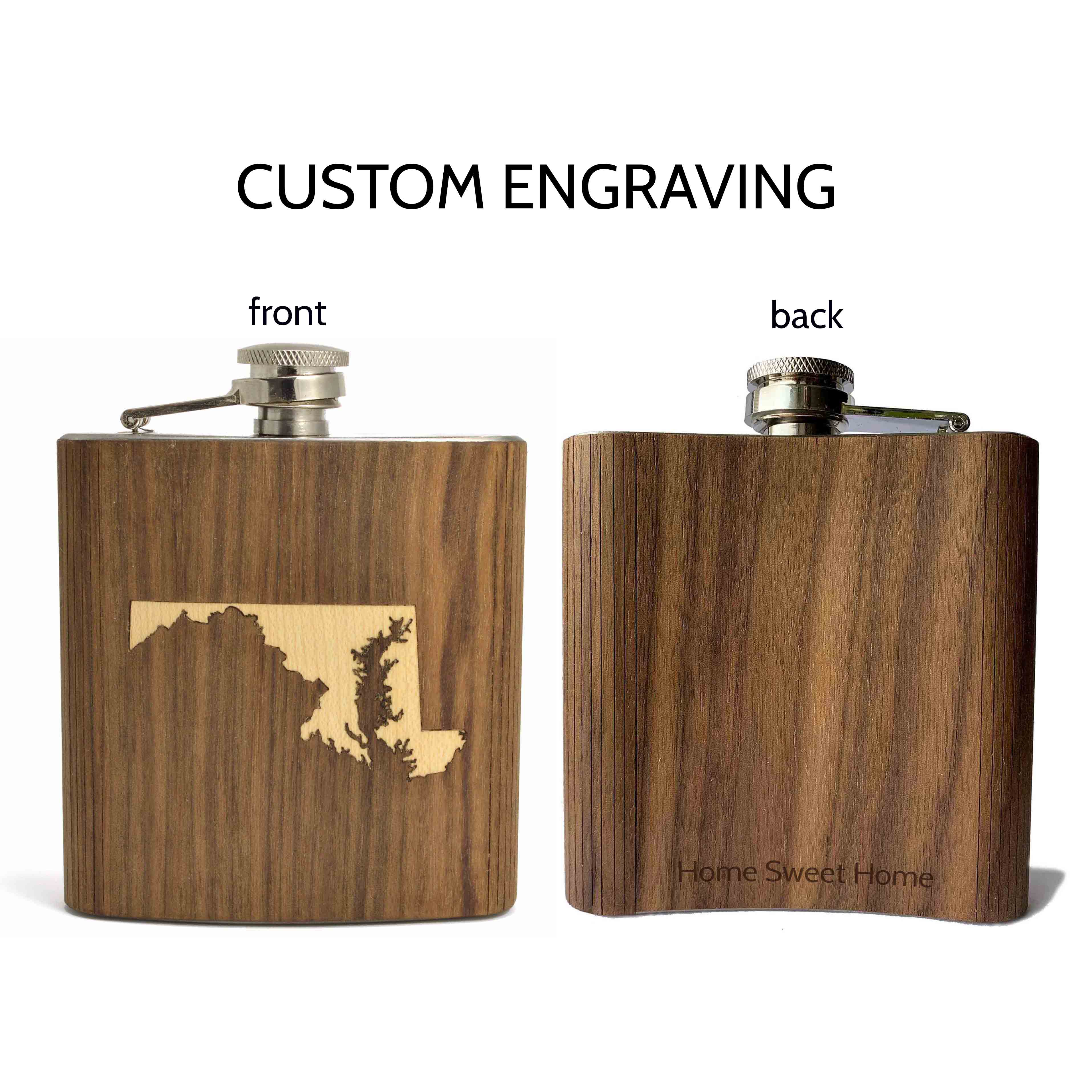 Autumn Woods Collective - Wholesale Flask - Flask - Choose Your State2