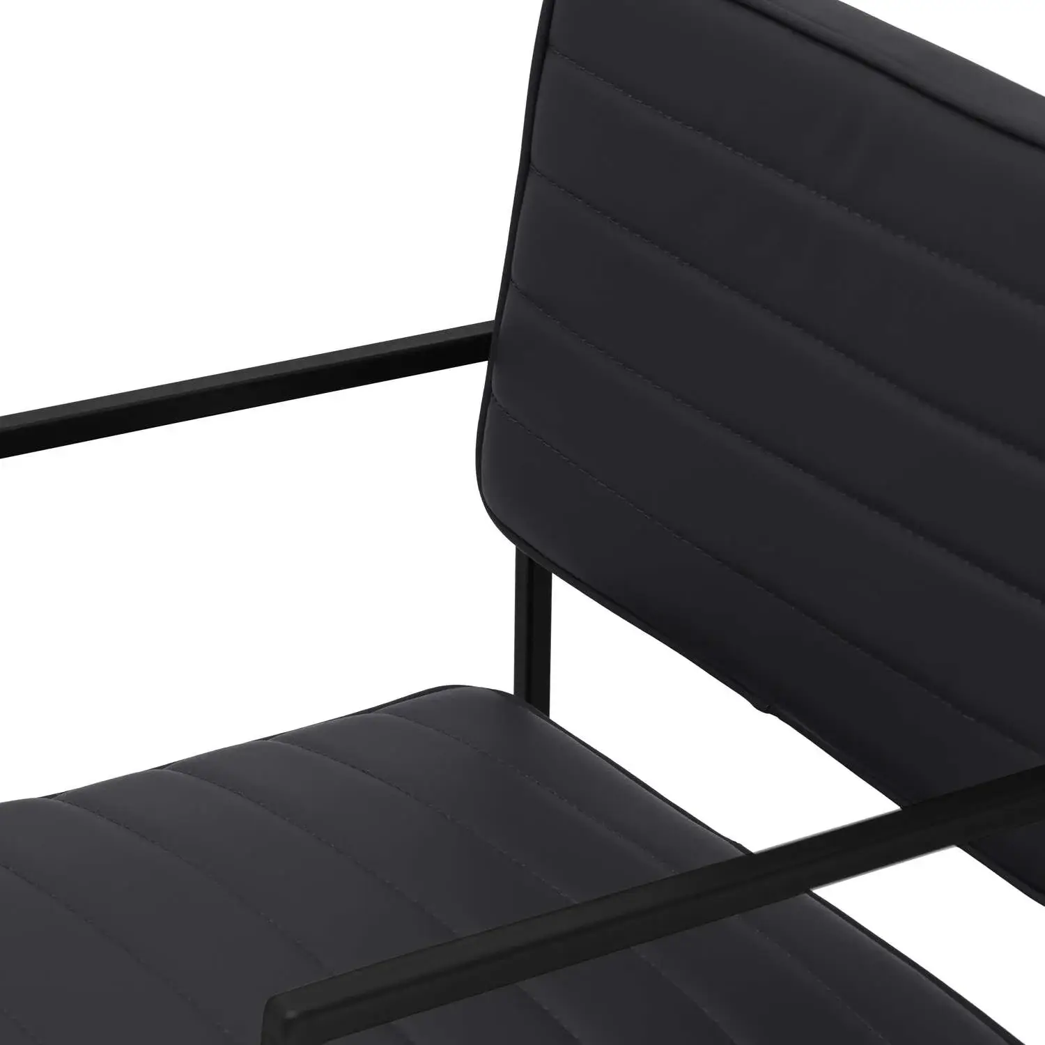 Sternzeit Design - Wholesale Chair - Cube Esstischstuhl mit Armlehnen - Leder23