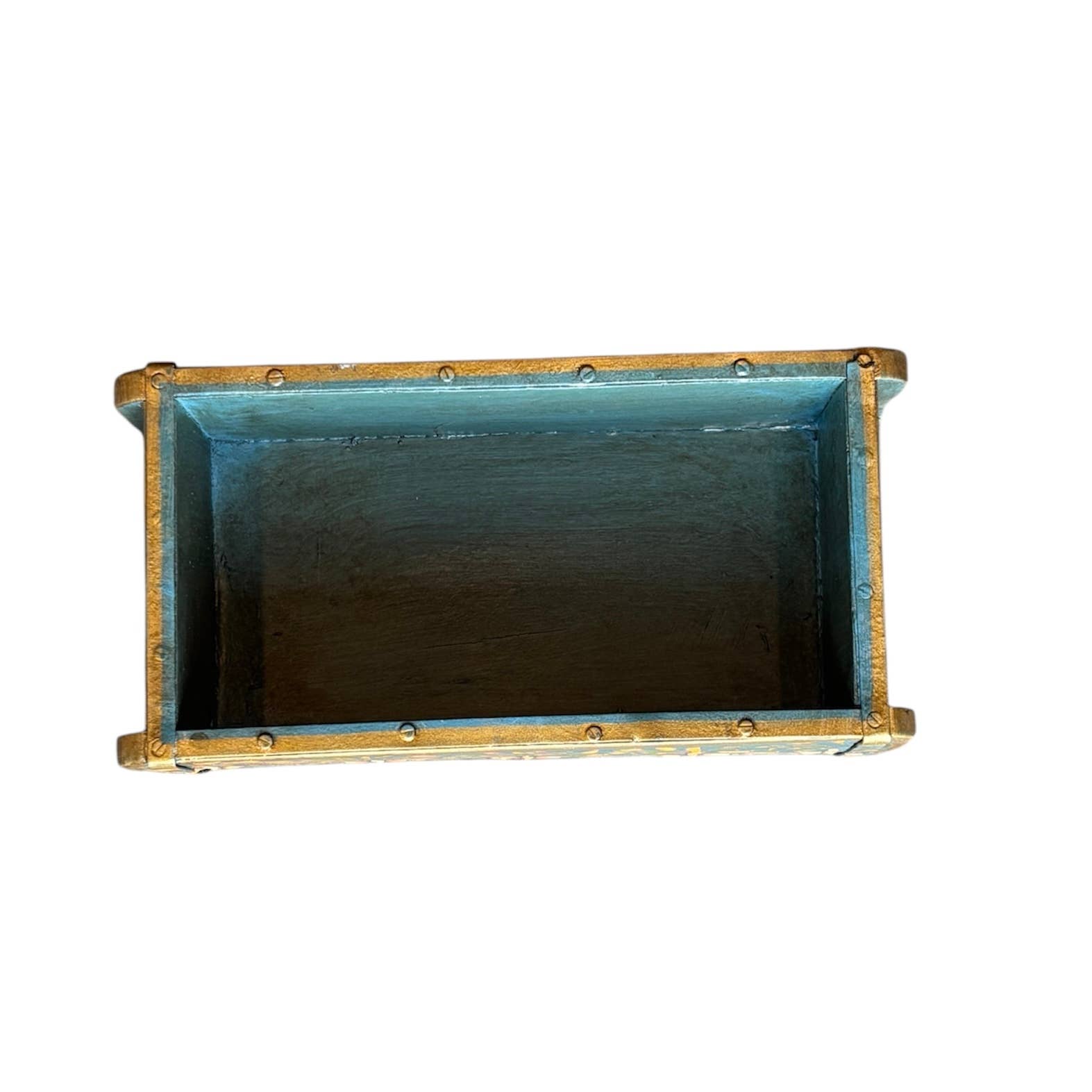 Asia West - Venta al por mayor Jardinera - Macetero de Molde de Ladrillo Antiguo Pintado a Mano3