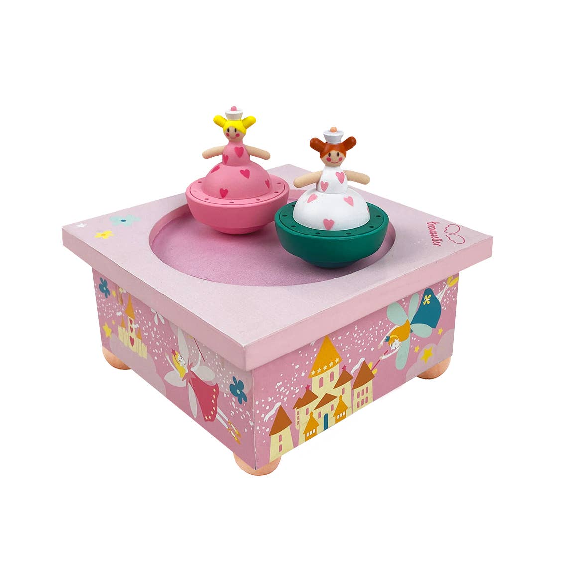 TROUSSELIER SAS - Wholesale Music Box - Kids & Baby - Music Box Dancing Princess Sisters