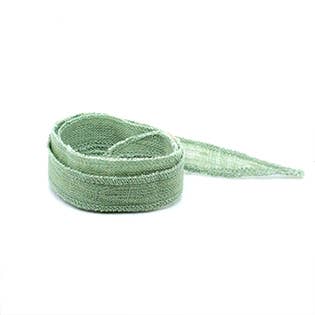 100% Rustikales Grünes Leinenband für den Großhandel von Woo's pure feelings